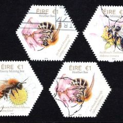 2018 Ireland Fauna & Flora: Native Irish Bees Commemorative Stamps Fine Used