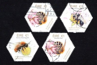 2018 Ireland Fauna & Flora: Native Irish Bees Commemorative Stamps Fine Used