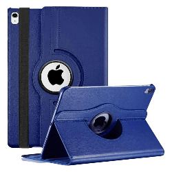 For Apple iPad 2022 10th Gen Tablet Case 360 Rotating PU Leather Cover - Blue
