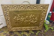 brass fire screen