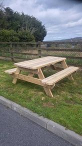 6.5ft Picnic tables