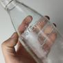 361 - Strand Dairy Vintage Collectible Decorative Clear Glass Embossed Letters Milk Bottle Image 5
