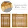 Bamboo Extending Cutlery Drawer Image 9