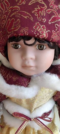 Vintage Porcelain Doll