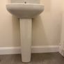 2 NEW Bathroom Sinks & Pedestals (Pair available with taps) Image 4