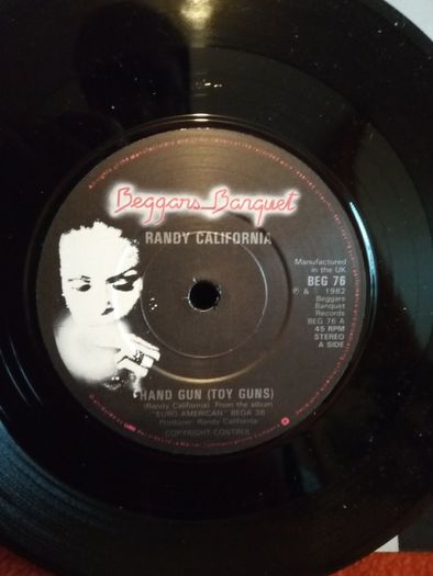 Randy California - Euro - American (Vinyl LP with 2 x bonus 7'' Singles)