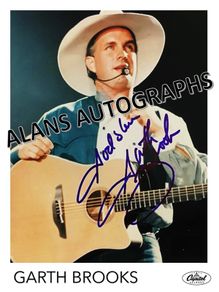 Garth Brooks Autograph