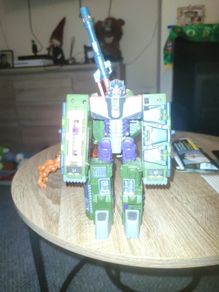 Transformer Armada Galvatron Tank 2001 Decepticon Action Figures Vintage Hasbro