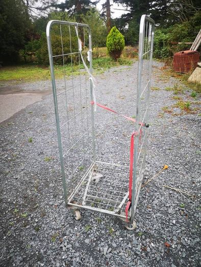 combi trolley roller cage x 2