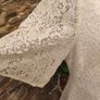 white/ Cream lace dress size 16 Postage included Image 10