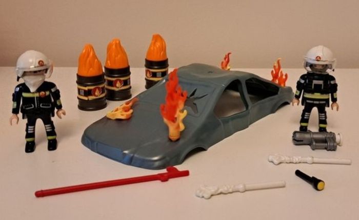 Playmobil fire House Bundle