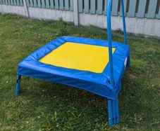 Toddler Trampoline with Handlebar