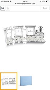 Newbridge Silverware baby frame