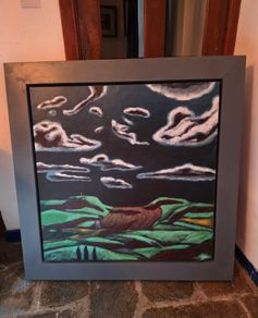 Original Painting " Shadowlands- Devil's Bit"