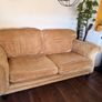 Yellow Two Seater Sofa Image 5
