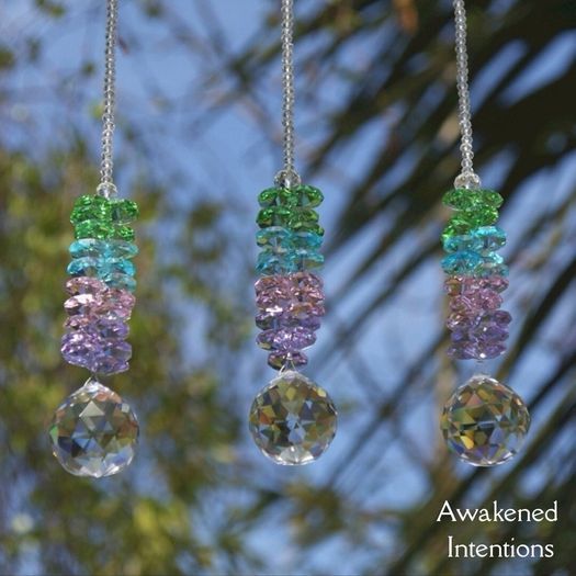 Suncatchers, Crystal, Gemstone, Birthstone, Guardian Angel Sun Catchers