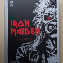 IRON MAIDEN autographed book Bruce Dickinson PROOF