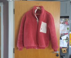 oversized sherpa fleece jacket from missguided