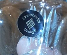 Vintage clarenbridge crystal pin dish