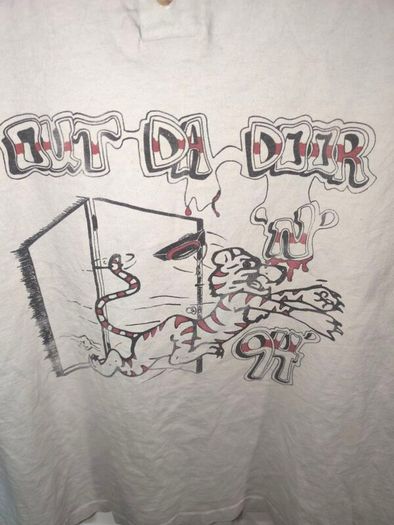 Vintage anvil 1994 single stitch tigers size XL