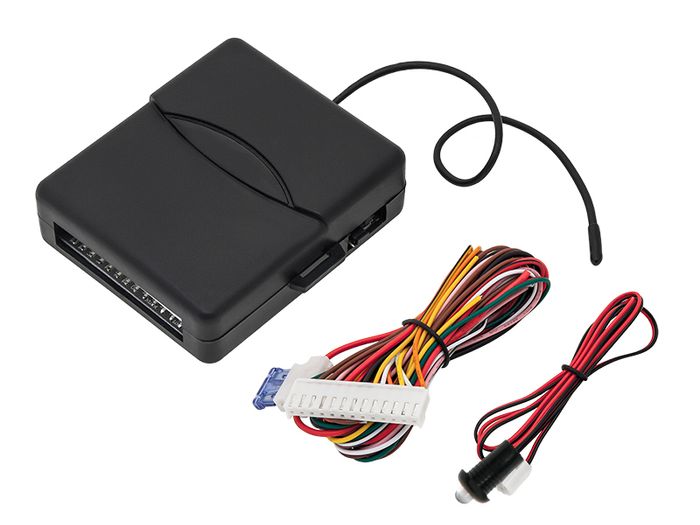 New Keyless Entry Car Window System S80 Central Lock + 2x Remote Control #1041