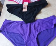 Bikini Bottoms X 3. Different  Makes & Styles.  S.16 & 12. B.N.W.T  x 1. 2 New - No Tag.