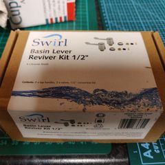 Swirl Bathroom Basin Lever Tap Reviver Kit