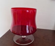 claret red glass