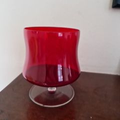 claret red glass