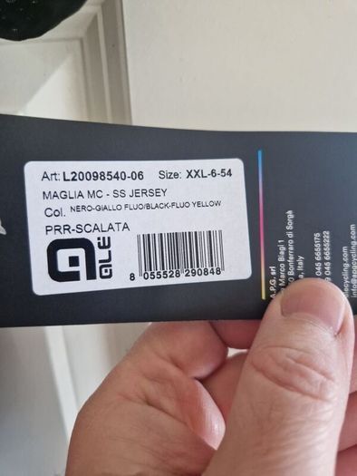Ale and Look cycling clothing new with tags