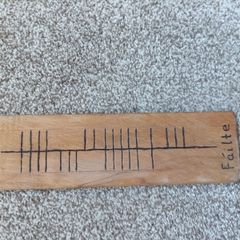 Irish Ogham Failte Welcome Wall Plaque
