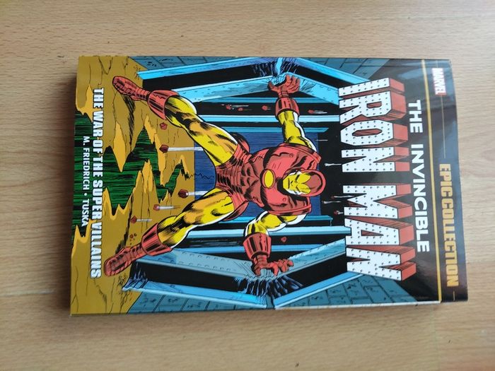 Iron Man Epic Collection: The War of the Super Villains