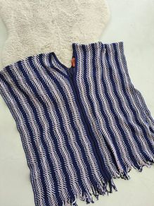 Missoni Designer Poncho Kaftan Swim Coverup
