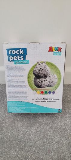 Rock Pets Caterpillar Planter