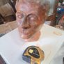 Vintage Bust Sculpture Image 6
