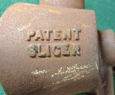 Vintage Spong & Co. Cast Iron  Kitchen Slicer / Cutter