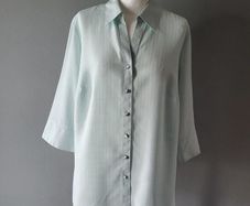 M&S aqua blouse, Size 16