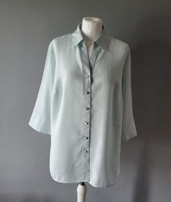 M&S aqua blouse, Size 16