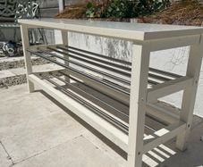 IKEA tjusig shoe bench