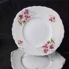 Two More China Cake /Bread Plates