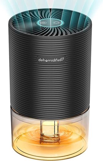 Dehumidifier for Home Drying Clothes Damp, Portable Dehumidifier for Bedroom with 7 colors Light, Ultra-quiet, Auto Shutoff, Energy-saving Dehumidifier for Caravan Office Garage (FREE SHIPPING)