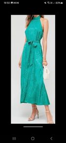 Green dress size 14