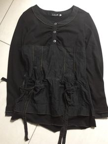 Black long sleeve tunic