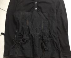 Black long sleeve tunic