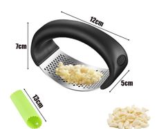 Brand New Garlic Press, Garlic Rocker Made of Stainless Steel,