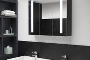 LED Bathroom Mirror Cabinet 89x14x62 cm