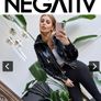 Negtiv - Insulated Bomber Jacket  Black 2d , Gold Leopard, 24k Gold Platted Zippers Image 4
