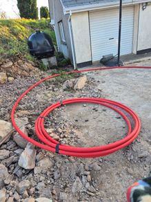 ESB ducting 50mm (Red)