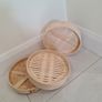 Bamboo steamer 2 tier 26cm diameter Image 4
