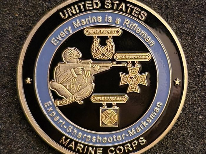 UNITED STATES, military challenge/ commerative coins.